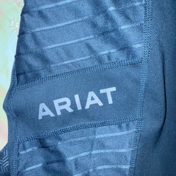 Ariat NWOT Blue Eos Moto Full Seat Tight - Picture 8 of 13